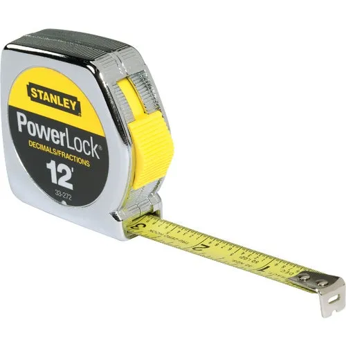 33-272 Stanley PowerLock Fractional/Decimal Tape Measure
