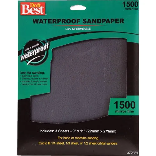 330108GA Do it Best Waterproof Sandpaper