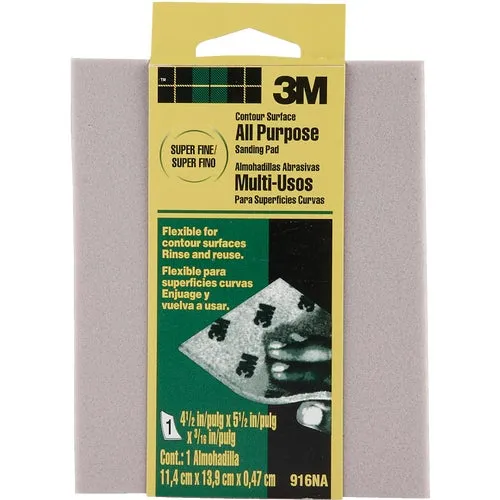 916DC-NA 3M Contour Surface Sanding Sponge
