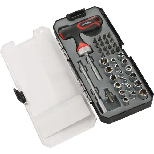 378690 Do it Best 39-Piece 1/4 In. SAE/Metric Socket Set