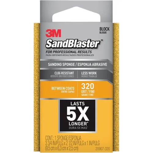 20907-180 3M SandBlaster Sanding Sponge