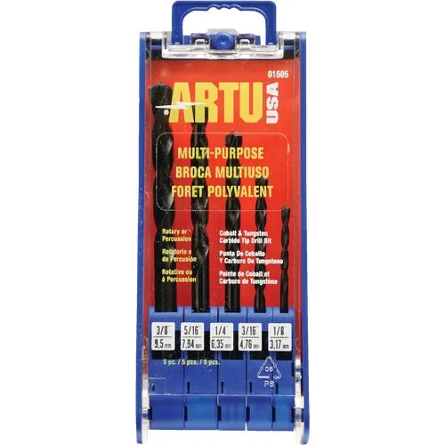 1505 ARTU 5-Piece Multi-Purpose Drill Bit Set