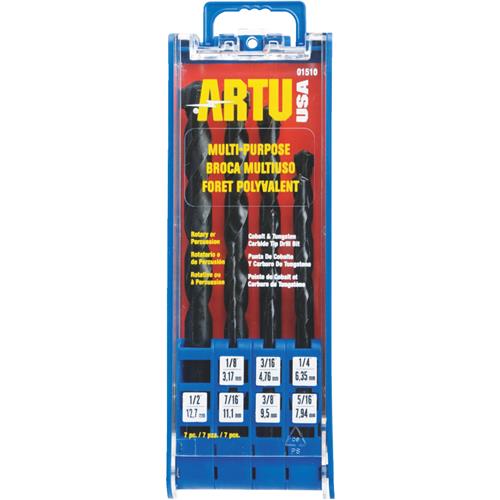 1510 ARTU 7-Piece Multi-Purpose Drill Bit Set