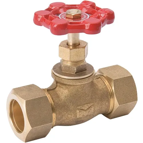105-513NL ProLine Compression Straight Stop Valve