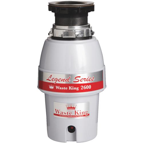 L-2600 Waste King 1/2 HP Garbage Disposer 5 Year In-Home Service Warranty