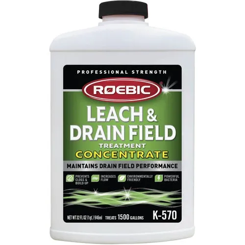 K570-Q-4 Roebic Septic Tank Treatment Leach & Drainfield Cleaner