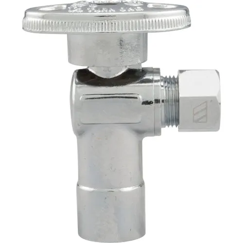 190-432HC ProLine Quarter Turn Sweat X Compression Stop Angle Valve