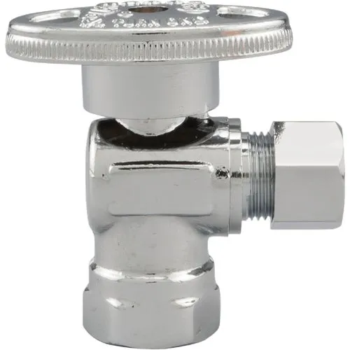 190-222HC ProLine Quarter Turn FIP X Compression Thread Stop Angle Valve