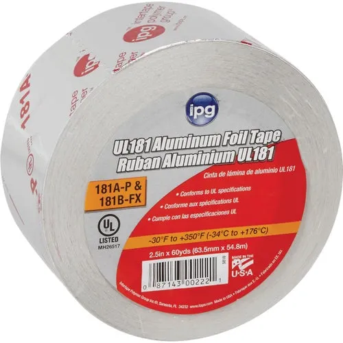 99607 Intertape UL181 Aluminum Foil Tape