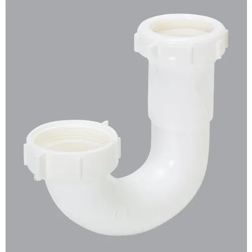 403236 Do it Best Plastic J-Bend With Adapter