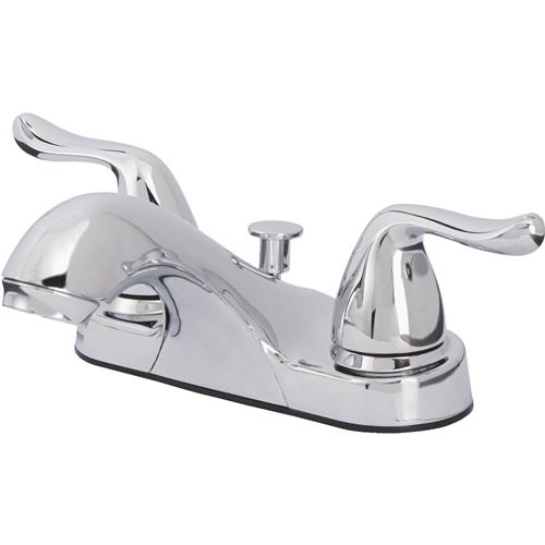 F512C033NP-JPA3 Home Impressions 2 Metal Handle 4 In. Centerset Bathroom Faucet with Pop-Up