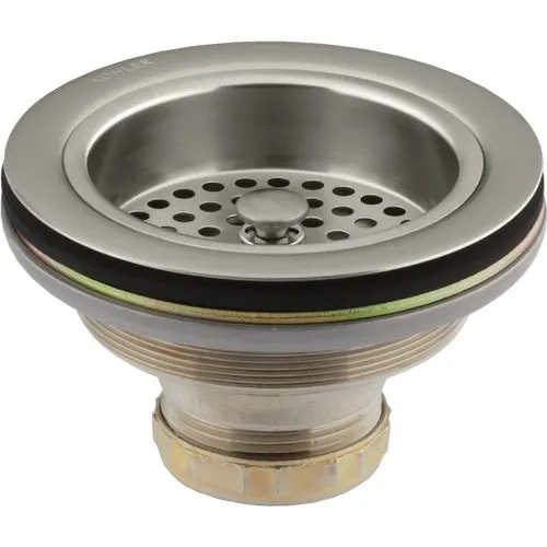 R8799-C-BRZ Kohler Duostrainer Basket Strainer Assembly with Stopper