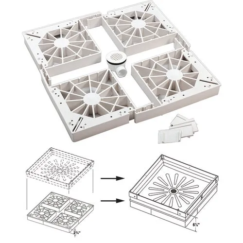 86.5 Durastall Shower Base Extender