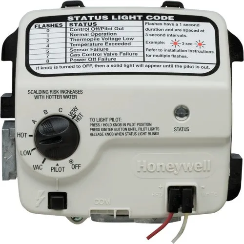 100262939 Reliance 400 Series Natural Gas Control Valve And Thermostat