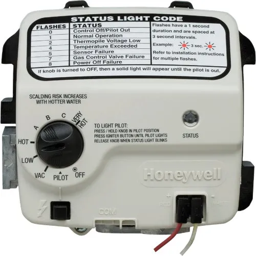100112338 Reliance 301 Series LP Gas Control Valve And Thermostat