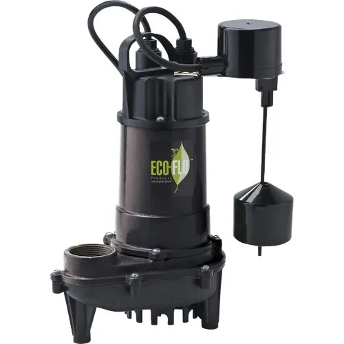 ECD33V ECO-FLO Cast Iron Submersible Sump Pump