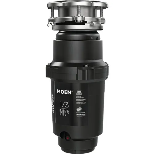 GXP33C Moen 1/3 HP Galvanized Steel Garbage Disposer