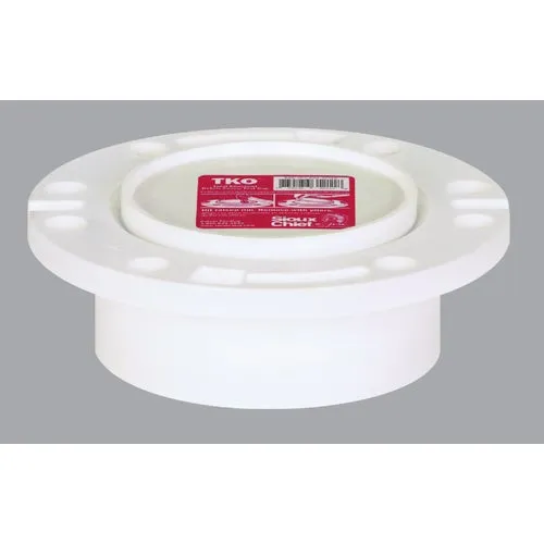 883-PTPK Sioux Chief PVC Total Knockout Flush To Floor Closet Flange