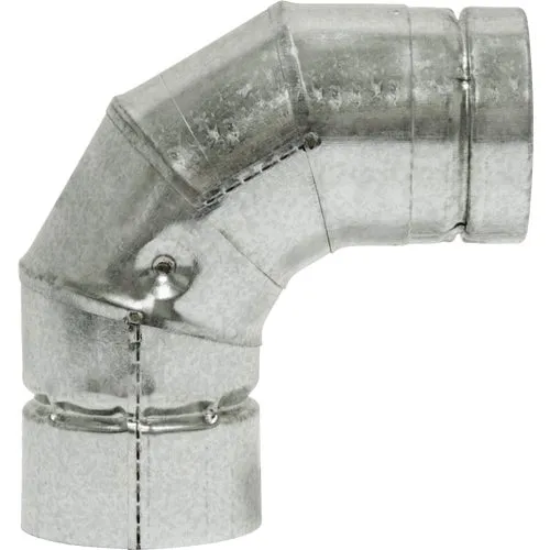 243231 SELKIRK VP Pellet Pipe 90 Deg Pellet Stove Pipe Elbow
