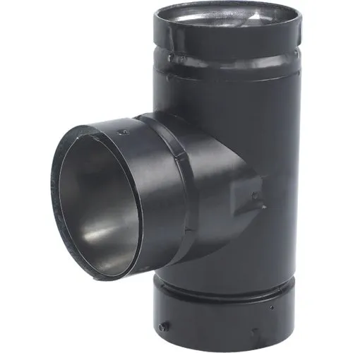 243100 SELKIRK VP Pellet Pipe Stove Pipe Tee & Cap