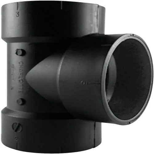 ABS 00441  0600HA Charlotte Pipe ABS Waste & Vent Tee