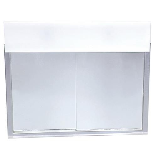 701L Zenith Stainless Steel Lighted Medicine Cabinet