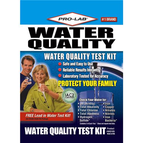 WQ105 Pro Lab Water Quality Test Kit