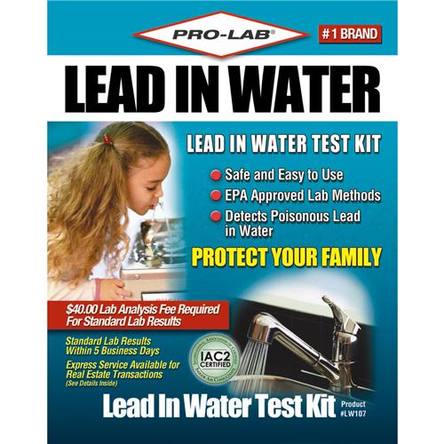 LW107 Pro Lab Lead In Water Test Kit