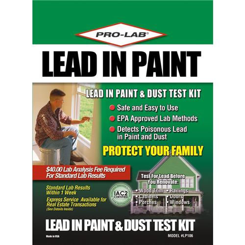 LP106 Pro Lab Lead Test Kit For Paint And Dust