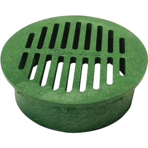 20 NDS 8 In. Green Round Grate 20, grate, round