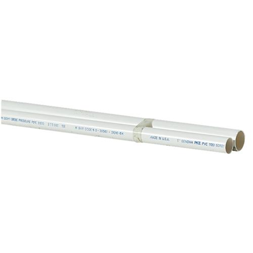 PVC 16012 0600HC Charlotte Pipe 10 Ft. SDR 26 Cold Water PVC Pressure Pipe