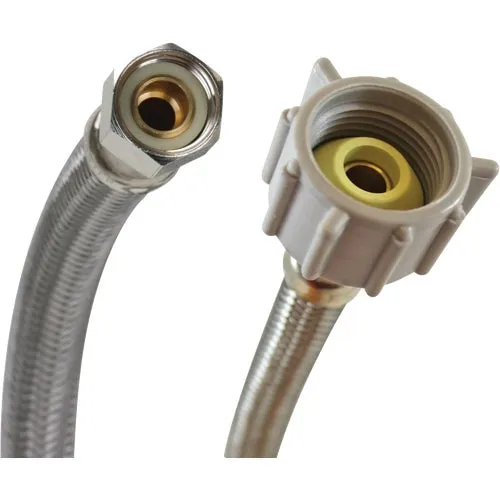 B1T09 Fluidmaster Braided Stainless Steel Toilet Connector