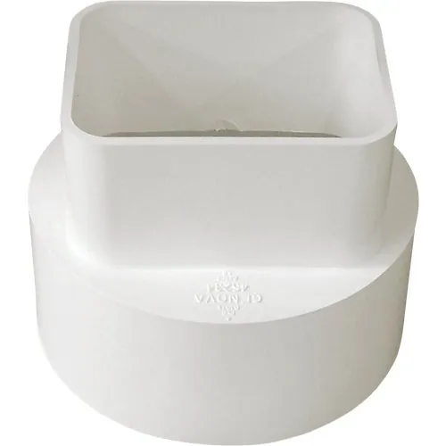 414432BC IPEX Canplas PVC Downspout Adapter