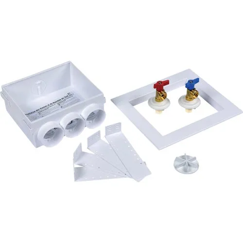 38531 Oatey Quadtro Washing Machine Outlet Box with CPVC Connection