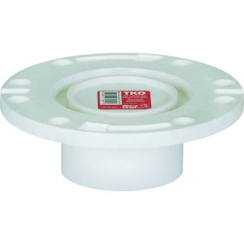 886-PT30 Sioux Chief Schedule 30 Hub Total Knockout PVC Closet Flange