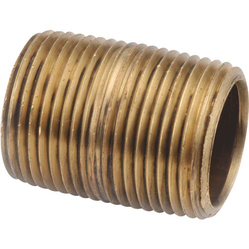 38300-0435 Anderson Metals Red Close Brass Nipple