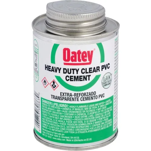 31008 Oatey Heavy-Duty Clear PVC Cement