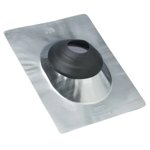 11854 Oatey No-Calk Roof Pipe Flashing/Galvanized Base