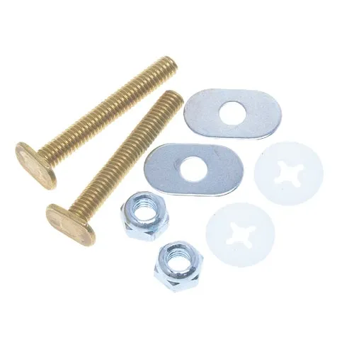 443972 Do it Brass Toilet Bowl Bolt Set