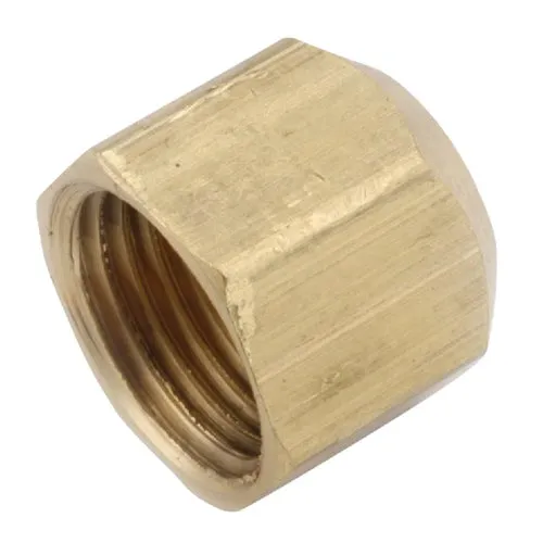 54840-06 Anderson Metals 3/8" Fine Thread Flare Cap