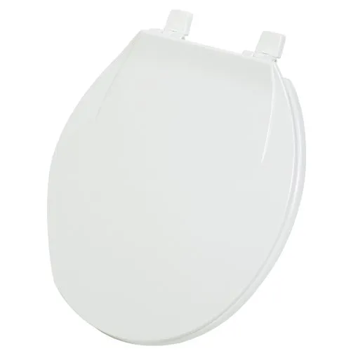 445352 Home Impressions Round Plastic Toilet Seat