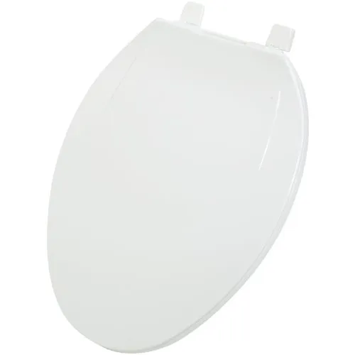 445441 Home Impressions Elongated Plastic Toilet Seat