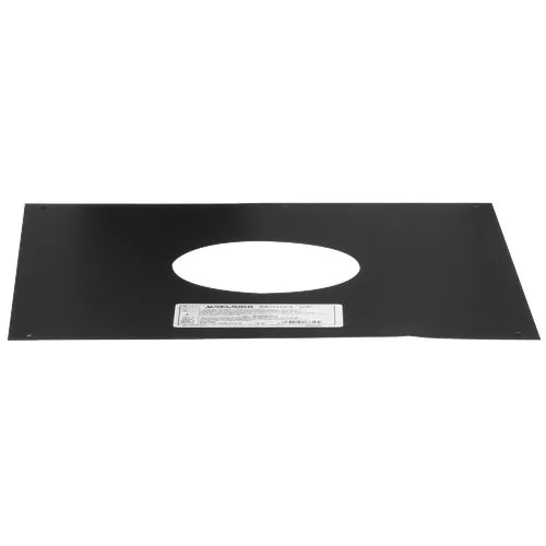 243502 SELKIRK VP Pellet Pipe Trim Plate and Exterior Shield