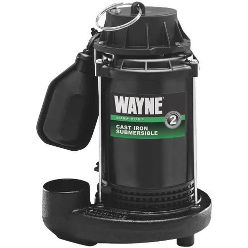 CDT50 Wayne 1/2 HP Cast-Iron Submersible Sump Pump