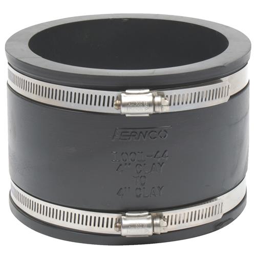 P1001-66 Fernco Flexible Coupling - Clay-to-Clay