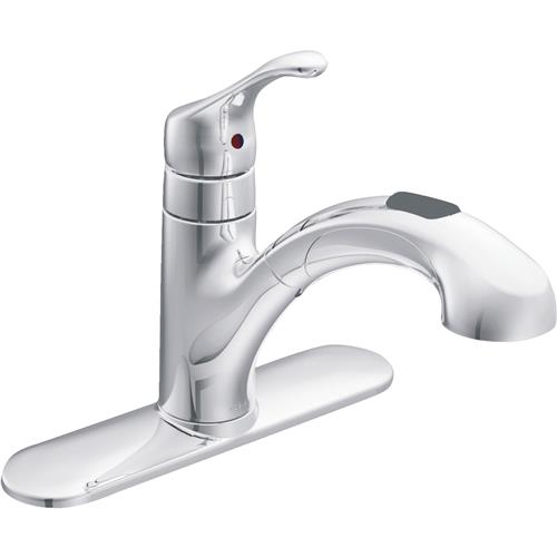 CA87316SRS Moen Renzo Single Handle Pull-Out Kitchen Faucet