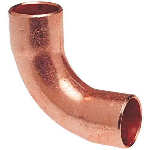 W01600T NIBCO Long Turn 90 Degree Copper Elbow