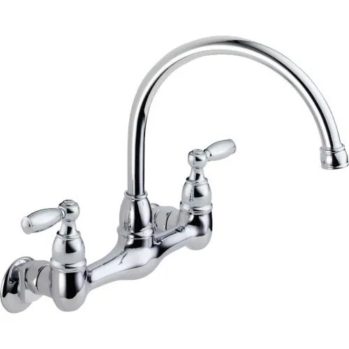 P299305LF Peerless Double Handle Wall Mount Utility Faucet Image