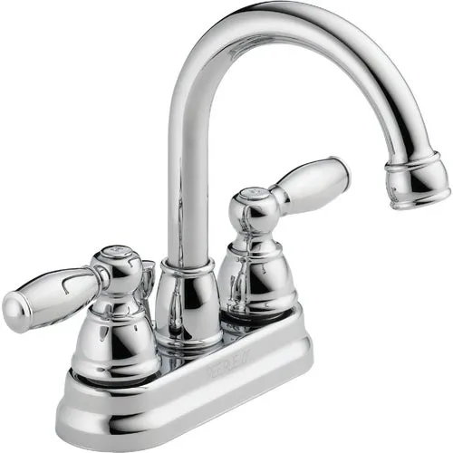 P299685LF Peerless Claymore 2-Handle 4 In. Centerset Bathroom Faucet w/Pop-Up Image