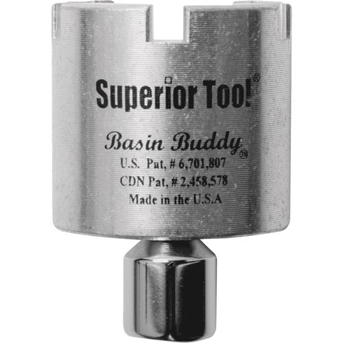 3825 Superior Tool Basin Buddy Universal Sink Drain Wrench